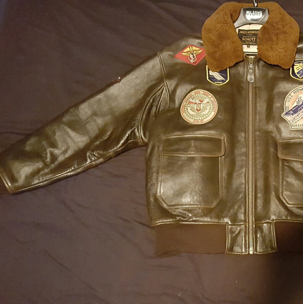 Leather jacket
